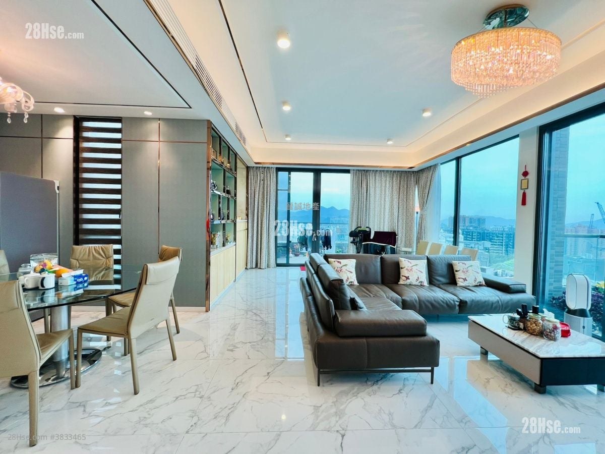 (Jincheng Real Estate VR luxury house recommendation) Featured large platform + rooftop! Full sea vi