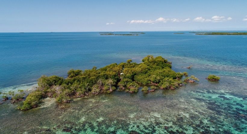 South Saddle Caye; 5 Acre Private Island w/ Master Planned 5 Bed Overwater Villa