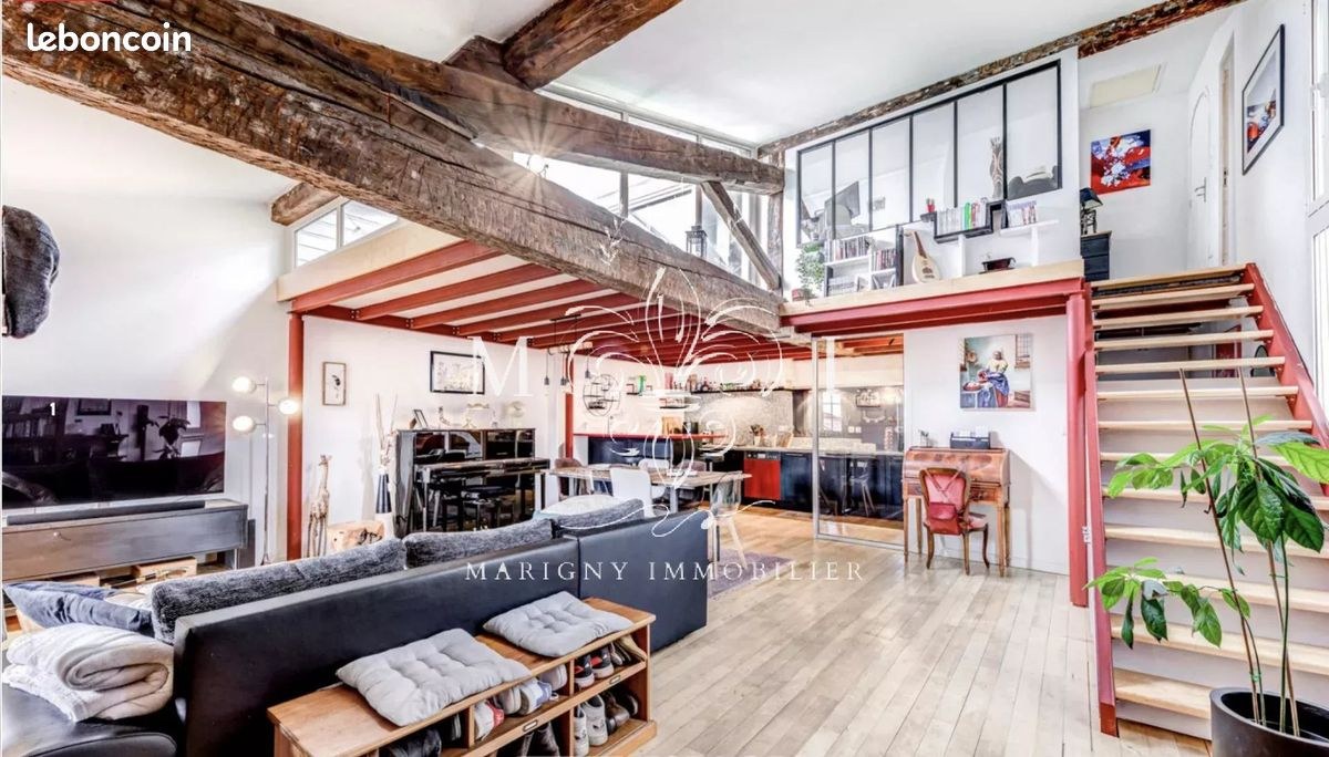 Loft 6 pièces 100 m²
