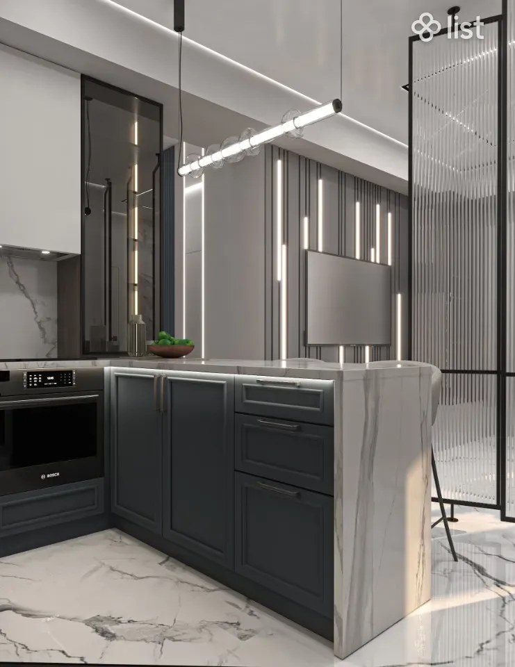3 room apartment in a new building on Gogol Street in Kanaker-Zeytun, 72 sq.m., 8/16 floor