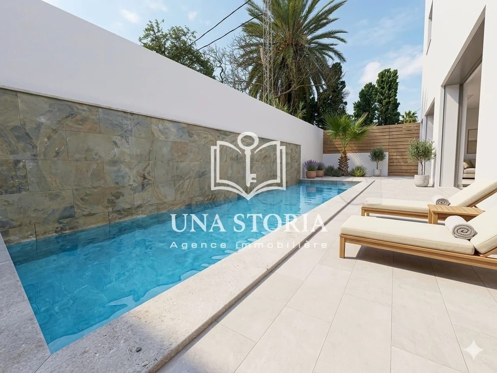 À vendre Villa S+5 de très haut standing avec piscine à Chotrana 3